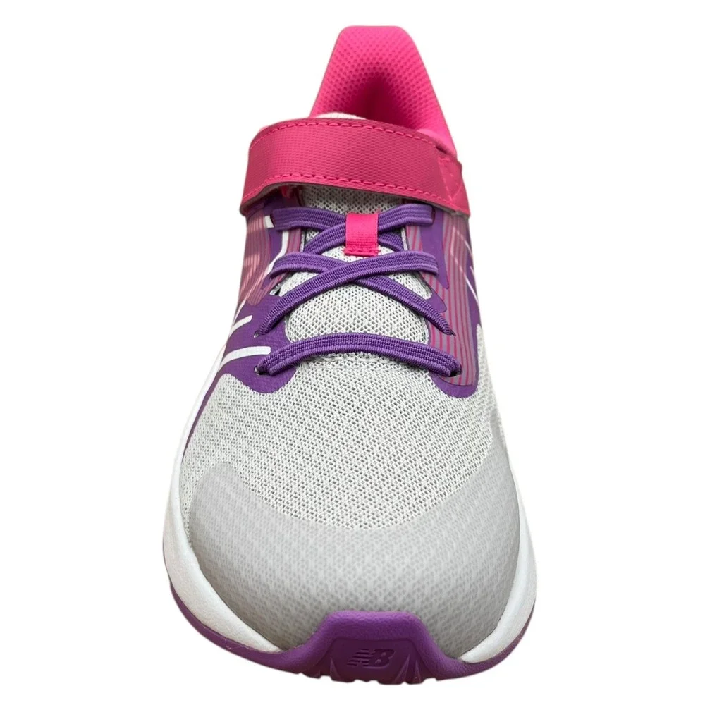 New Balance Rave Run Youth Girls Slip-on Sneakers Size 4 Purple/Pink Lightweight